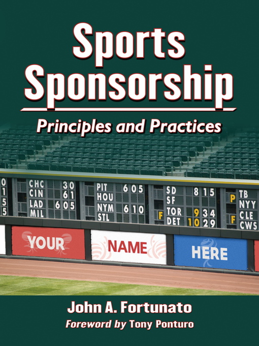 John A. Fortunato创作的Sports Sponsorship作品的详细信息 - 可供借阅